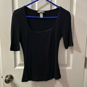 H&M ribbed shirt